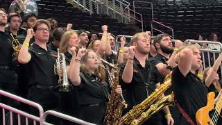 2026 Big XII Tournament. The Oklahoma State Pep Band playing their fight songs Rideem Cowboys-Chant