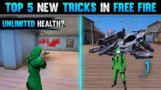 TOP 5 NEW TRICKS IN FREE FIRE | UNLIMITED HEALTH IN GARENA FREE FIRE | FREE FIRE TIPS AND TRICKS screenshot 2