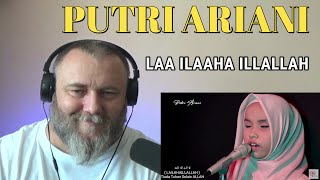 PUTRI ARIANI - LAA ILAAHA ILLALLAH [ Mishari Alafasy cover ] (REACTION)