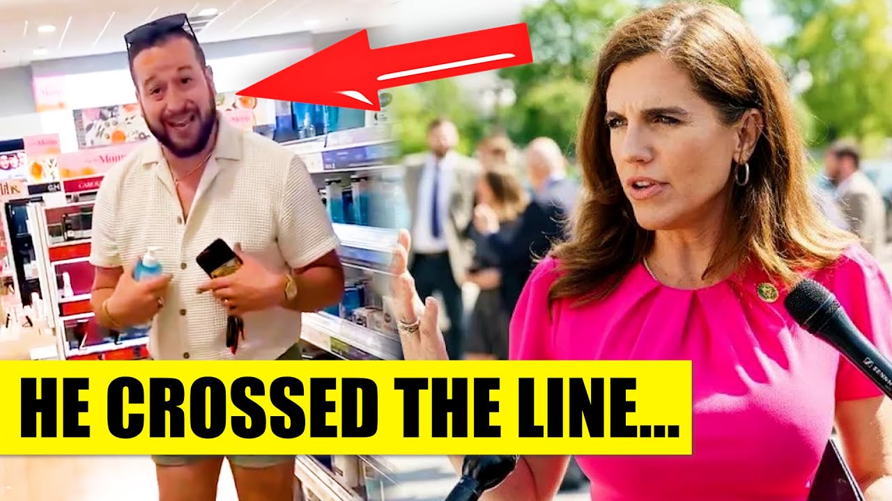 Nancy Mace FIGHTS BACK against aggressive man in makeup store