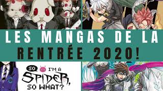 Quels mangas lire à la rentrée (2020) ? - La 5e de Couv' - #5DC - Saison 6 Episode 11