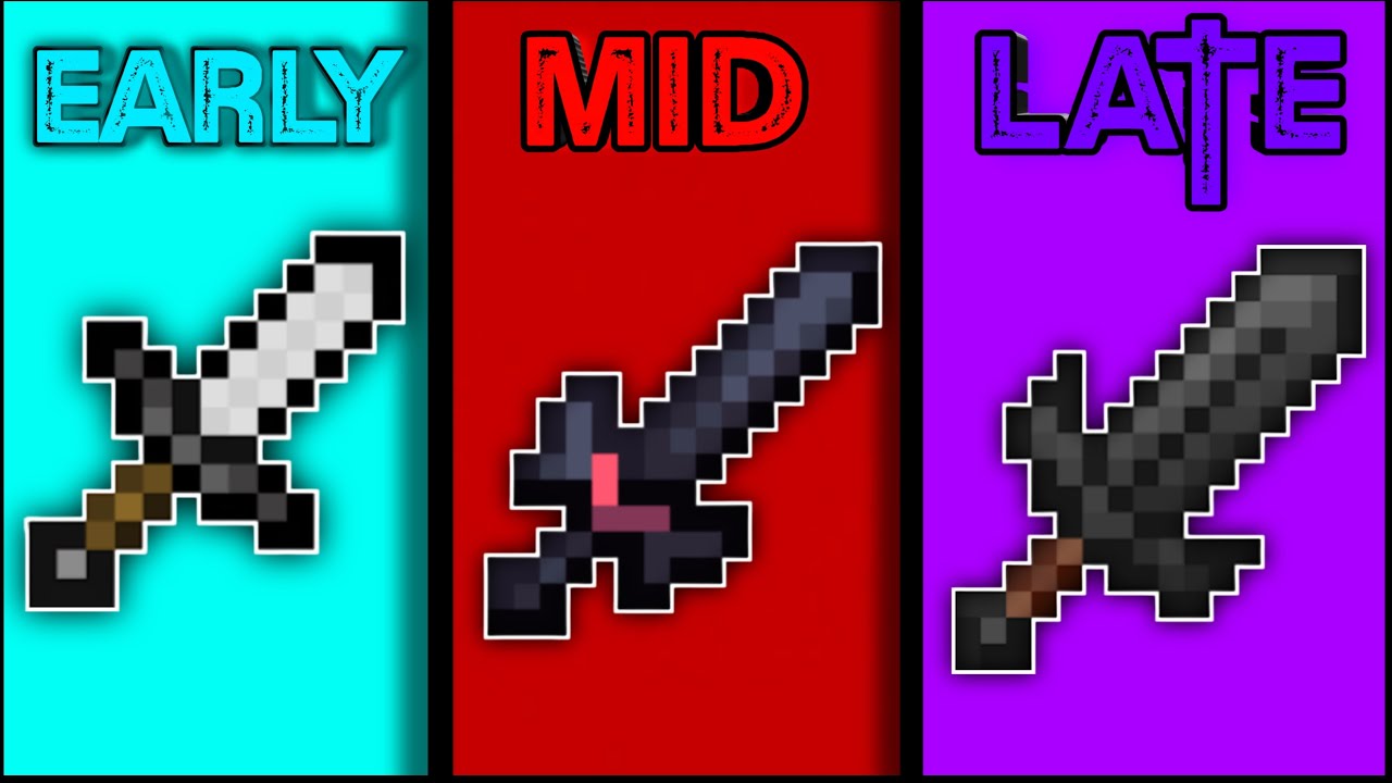 Best Sword For Early/Mid/and Late game POlayers In Fakepixel skyblock