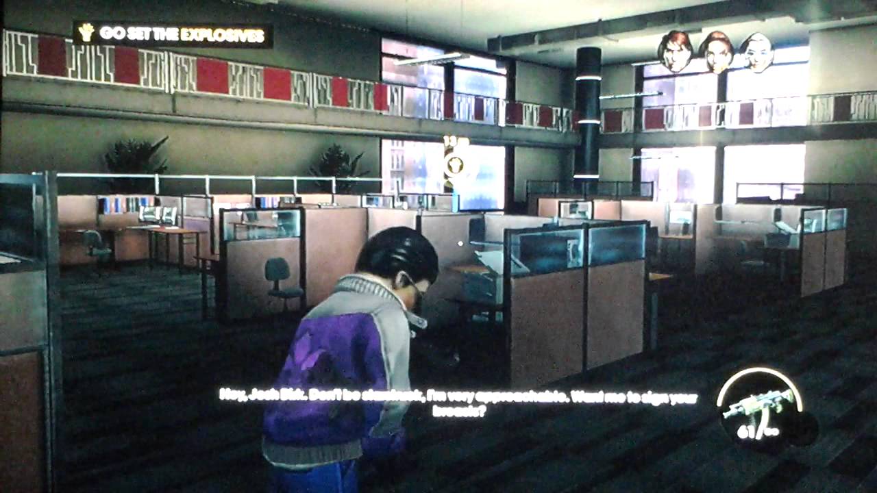 Saints Row 3 Part 1 Bank Robbery YouTube