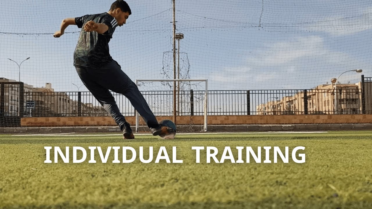Individual Training Session for soccer | Dribbling , Finishing Drills ...