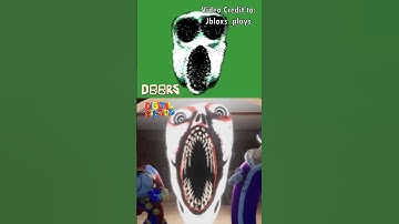 Digital Circus x Roblox DOORS - Ambush Entity Comparison #shorts