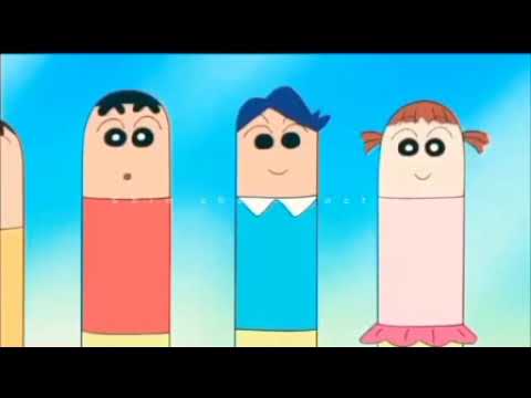 shinchan and his family going to see garden El fish | tamil |