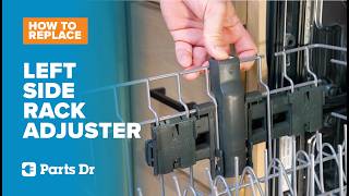 Whirlpool Dishwasher Dishrack Adjuster Left Side Replacement | Part W11545795 | Parts Dr