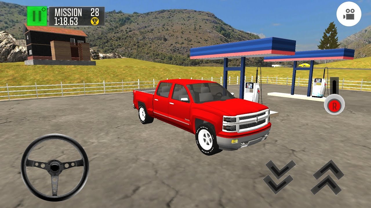 Best Driving Island: Delivery Quest Parking in Gas station - Pickup Truck - Android Driving King