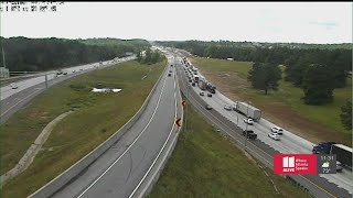 Traffic on I-75 as people head out for Memorial Day weekend