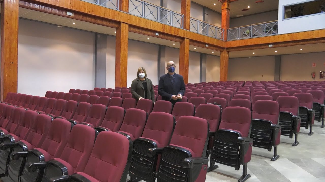 RENOVADO EL PATIO DE BUTACAS DEL AUDITORIO YouTube