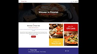 React.js E-Commerce project - Pizza hub (Next.js) - TailwindCss