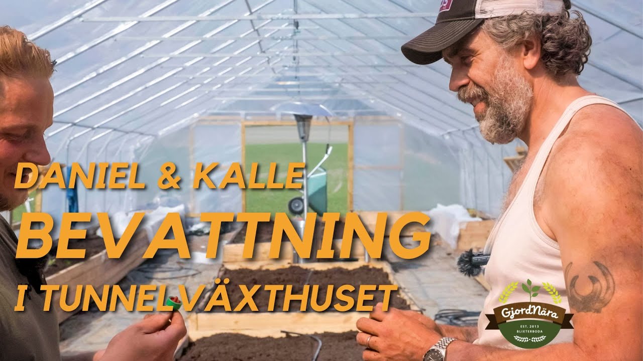 Bevattning med Kalle Zackari Wahlström - Odlingsdagboken 18 November 2023