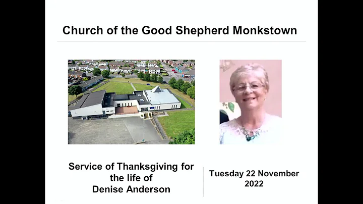22/11/2022 Service of Thanksgiving for Denise Ande...