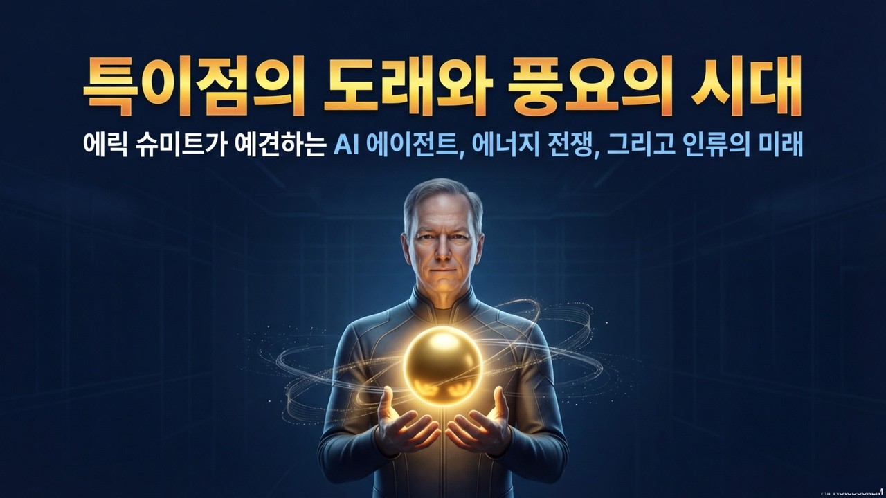 ⁣2026년 전 세계가 뒤바뀐다: 에릭 슈미트가 예고한 AI 에이전트와 노동의 종말 | 2026년 AI 에이전트와 에너지 패권 전쟁