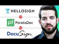 BEST eSignature TOOLS for Beginners | Pandadoc vs Docusign vs Hellosign