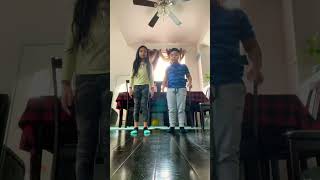 Lil dance party with my cousin