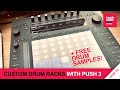 How to use custom Drum Racks with Ableton Push 3 standalone (includes samples and Live Set)