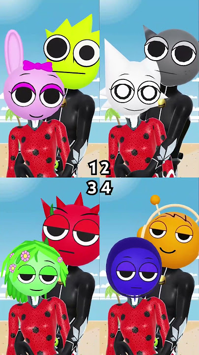WHICH ONE U LIKE 😍😍 #zepeto #sprunki #insideout2 #spiderman #viralshort #sonic #viraltrend