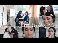 VLOG: A DAY IN THE LIFE OF A BRIDAL MAKEUP ARTIST! BRIDESMAIDS MAID OF HONOR &amp; MOTHER OF GROOM LOOKS