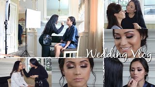 VLOG: A DAY IN THE LIFE OF A BRIDAL MAKEUP ARTIST! BRIDESMAIDS MAID OF HONOR & MOTHER OF GROOM LOOKS