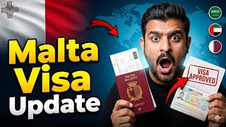 Malta Work Visa Big Update 2026 | UAE, Saudi, Qatar Visa Ratio  #maltaworkvisa #maltajobs 