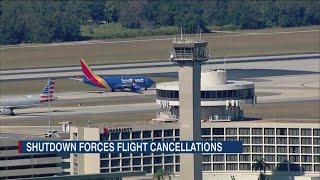 Tampa travelers see start of FAA mandated flight reductions