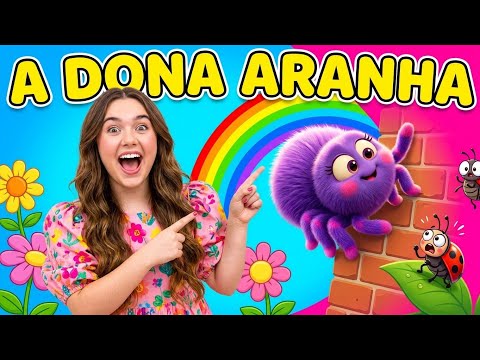A Dona Aranha Subiu Pela Parede | Música Infantil Completa | Mundo da Gabi