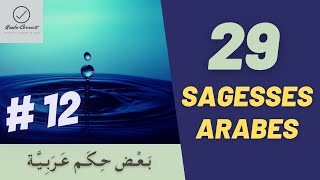 29 Sagesses Arabes N12  Sentraîner À Écrire Et Parler Larabe 