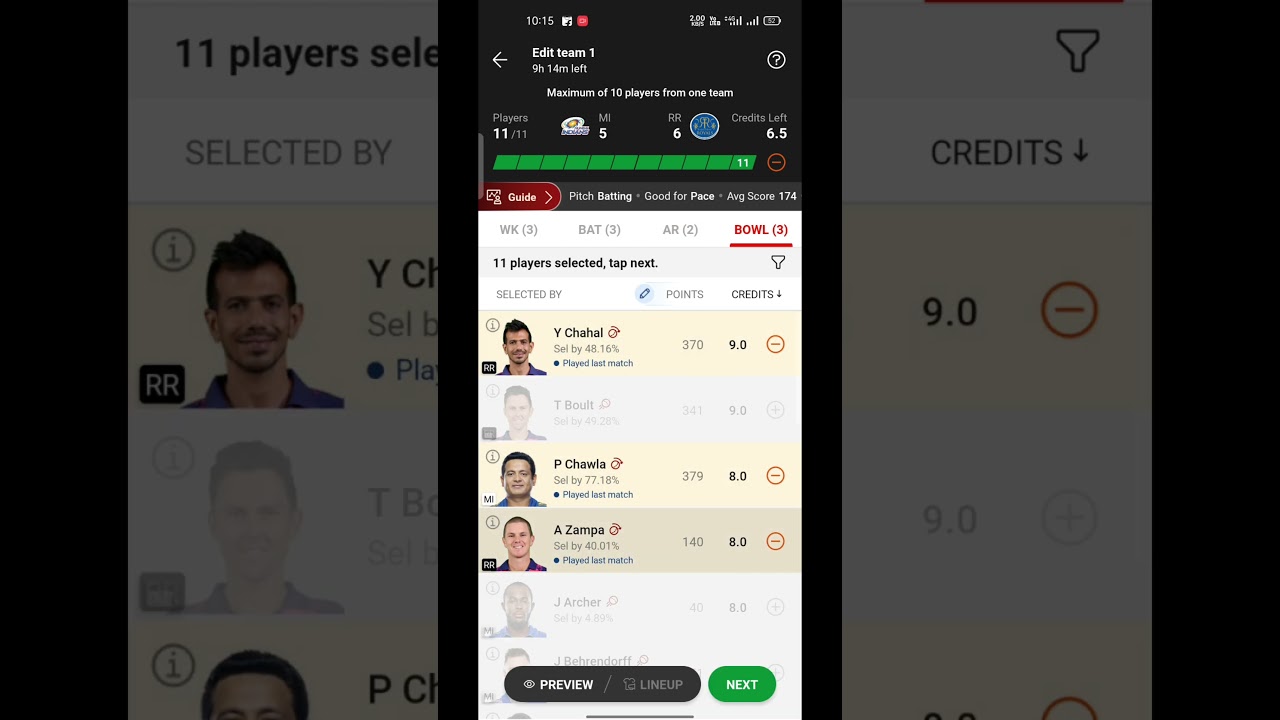 MI vs RR Dream11 team prediction | MI vs RR 42nd T20 match prediction 