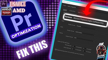 How to Enable AMD Radeon Graphics for Adobe Premiere Pro | Optimizing Premiere For Performance