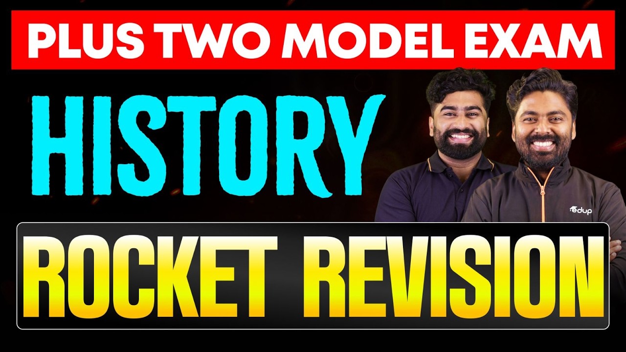 Plus Two History Rocket revision | Eduport Plus Two