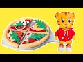 Daniel Tiger Doll Making Pizza Soft Play 