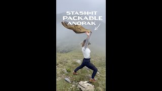 Recycled Stash-It Packable Anorak | ZORALI