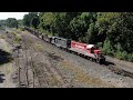 Rj corman cleveland line we chased the train massillon to warwick rjc 1804 gp16