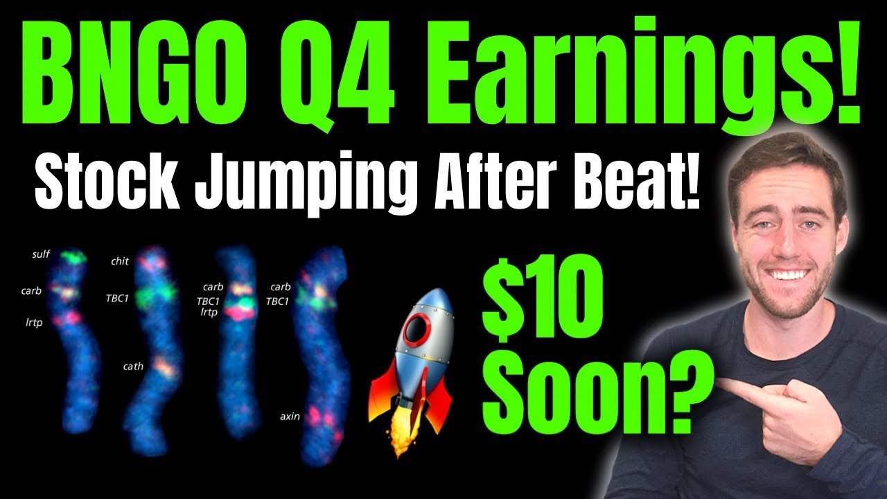 BNGO Stock Jumps After Beat On Earnings!