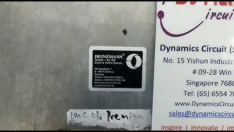 Heinzmann DC 901-03-C 04.0.34 Controller Repairs by Dynamics Circuit (S) Pte. Ltd.