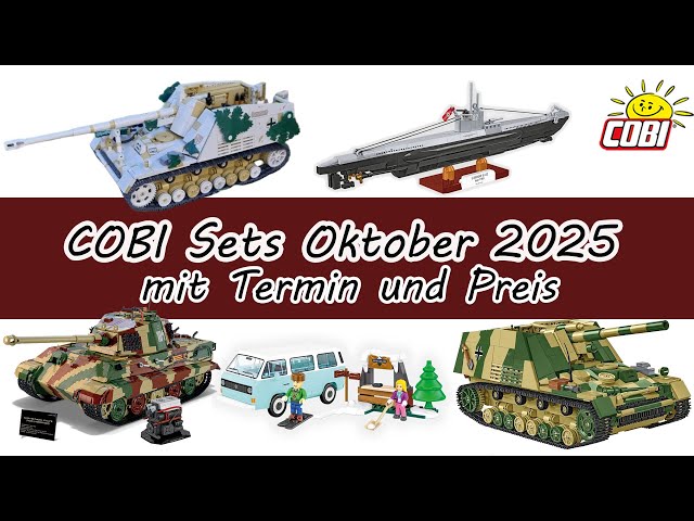 COBI Neuheiten Oktober 2025 + Ausblick November
