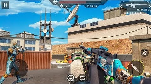 FPS Gun Shooting Game (FGS) - Robot Wars : Fps Shooting Android GamePlay. #1