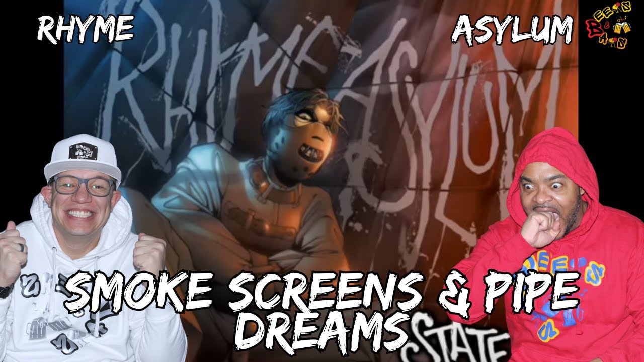 HEAD IS STILL HURTING FROM THIS🔥!! | Americans React to Rhyme Asylum - Smoke Screens & Pipe Dreams