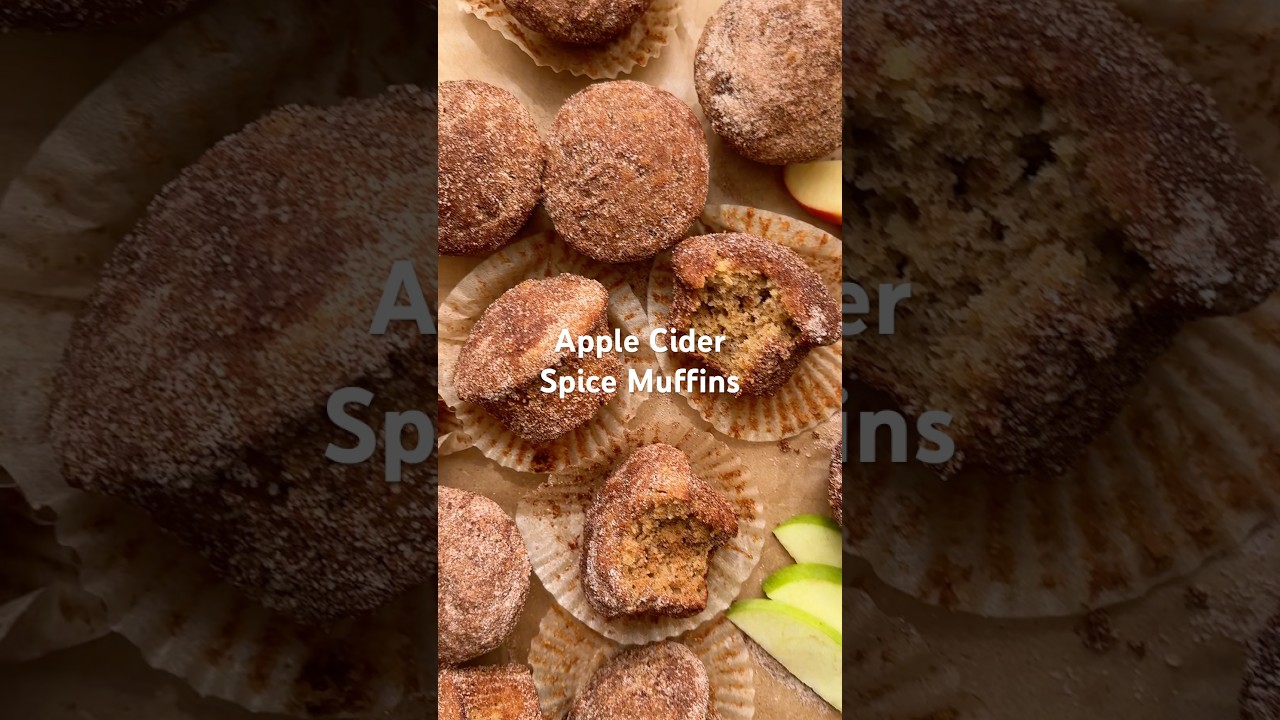 Apple Cider Spice Muffins