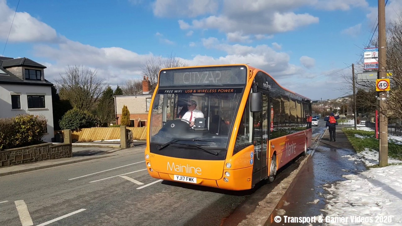 CityZap Transdev Burnley Optare Versa 247 (YJ17 FWK)
