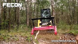 Fecon Skid Steer Mulchers: RK5015 Std Flow, Blackhawk, BH74 & BH85