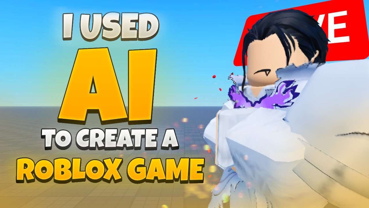🔴LIVE Building a Roblox Game with No Coding Using AI (Part 1) - YouTube