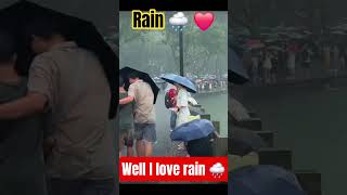 Well I love rain #monsoon #umbrella #rainbow