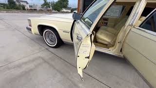 1983 Cadillac Fleetwood Brougham Closer Look at Fenders Seats Carpet 1983 Cadillac Fleetwood Brougham Closer Look at Fenders Seats Carpet