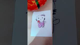 diy hello kitty keychain ## so easy and beautiful ## srishty craft and painting ##