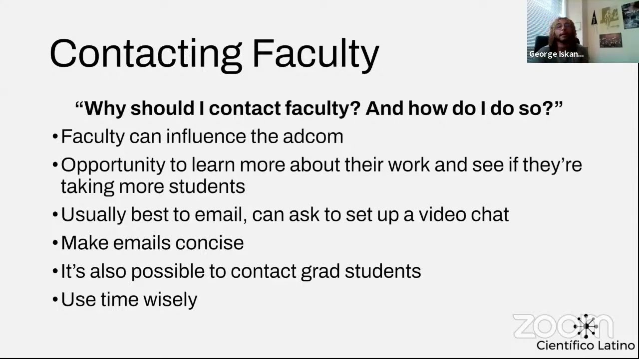 Applying to Graduate School in Physics (2021)