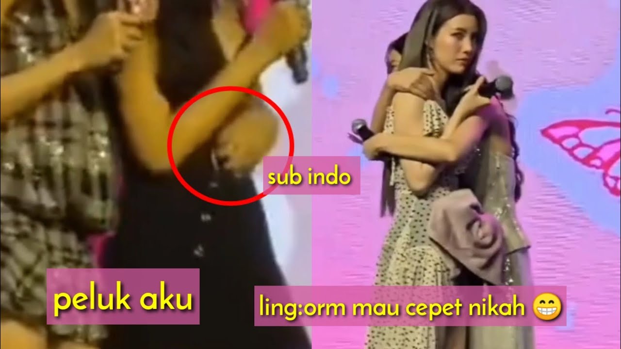 (Lingorm)Ling:orm mau cepet nikah,orm:jangan bilang