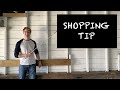 Shopping Tip for the Blind and Visually Impaired