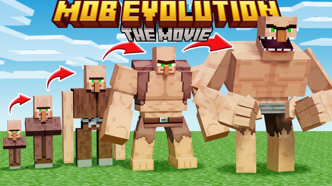 Minecraft MOB EVOLUTION: The Movie - YouTube